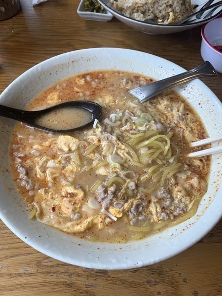 「とんこつタンタン麺 4辛」@麺や 新のすけの写真