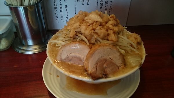 「大ラーメン(ヤサイアブラ)￥８００」@麺 五六の写真