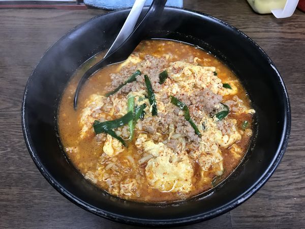 「にんにくラーメン（２辛）」@ぼっけもんの写真