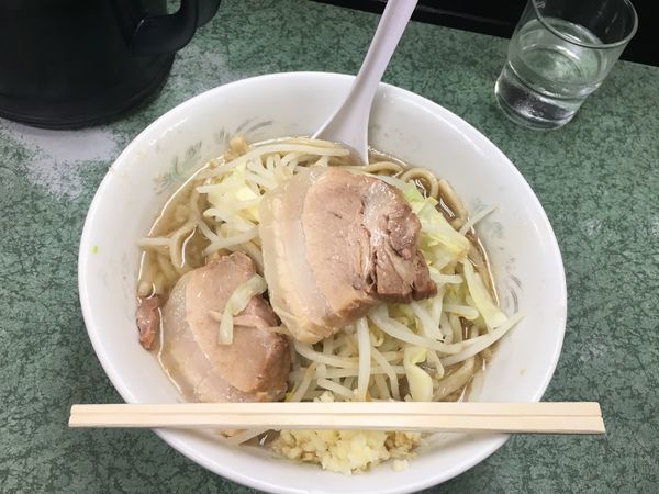 「小ラーメン ¥750」@ラーメン二郎 新宿小滝橋通り店の写真
