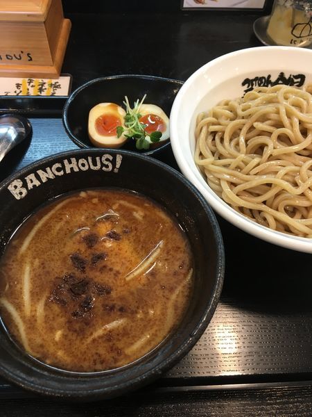 「つけ麺（+半熟玉子）」@つけめん番長 銀の写真
