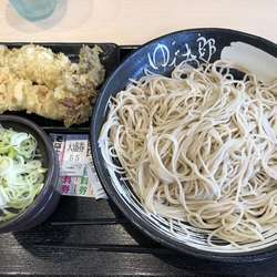 とり舞茸天そば＋大盛（￥550＋￥100）