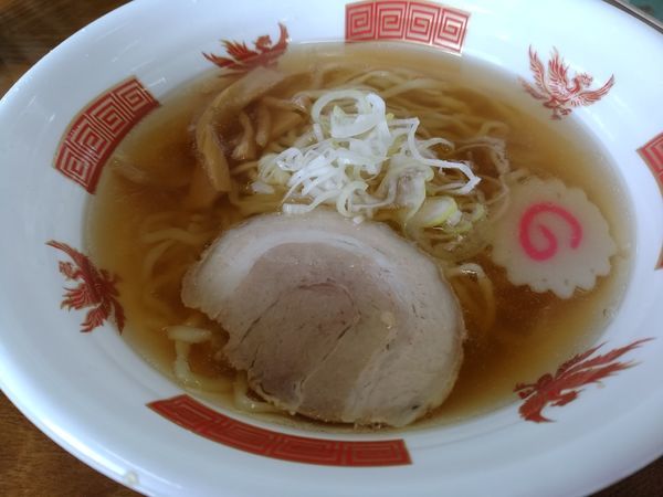「醤油ラーメン500円」@城沼観光食堂の写真
