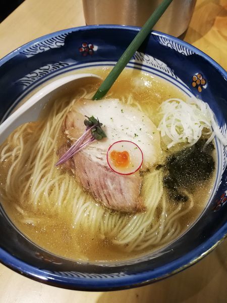 「純粋豚そば塩」@なかごの写真