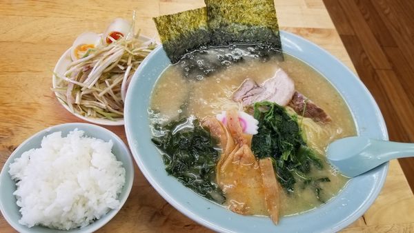 「ラーメン+ネギあえ+ライス」@ラーメンショップ 太田店の写真