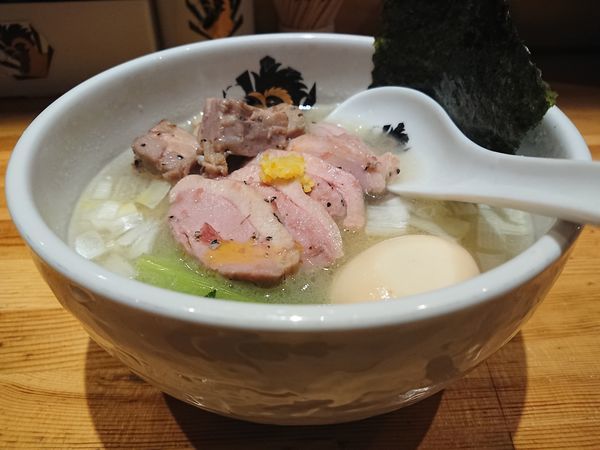 「特製鴨中華そば(塩)」@満鶏軒の写真