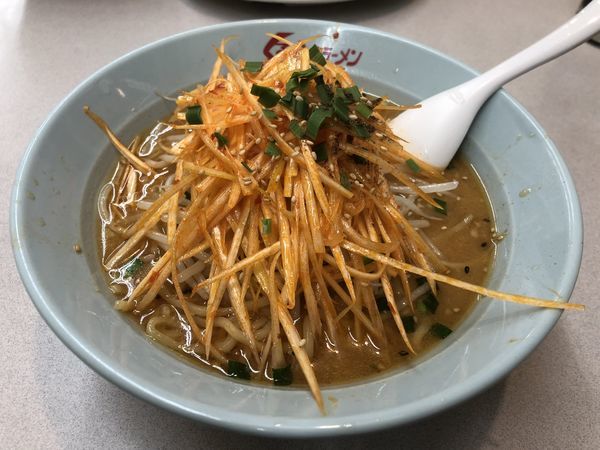 「ねぎ味噌ラーメン」@くるまやラーメン おゆみ店の写真