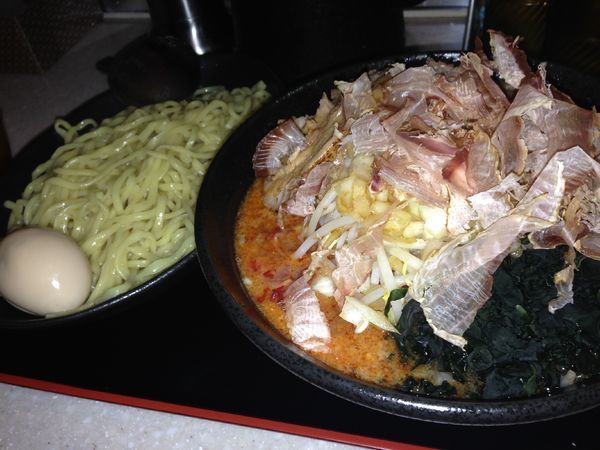 「辛味噌つけ麺」@麺屋 勘九郎の写真