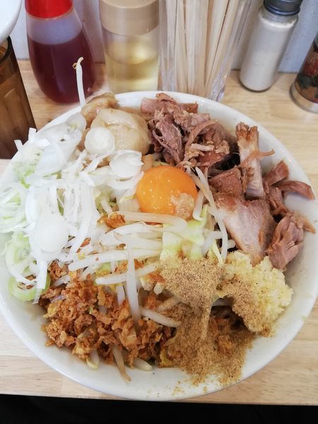 「油そば」@ラーメン 他力也の写真