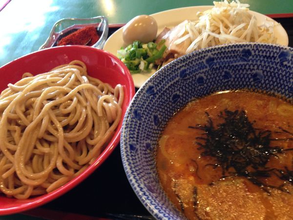「辛味つけ麺」@佐藤製麺所の写真