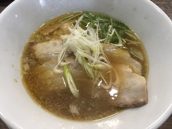 「中華そば　￥７５０」@煮干し中華そば 麺や岐山の写真