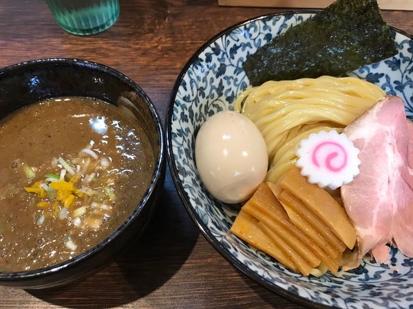 「小盛りつけ麺＋味玉」@麺処はなぶさの写真