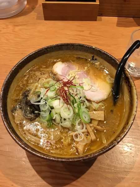 「味噌ラーメン（脂多め） 800円」@麺屋つくしの写真