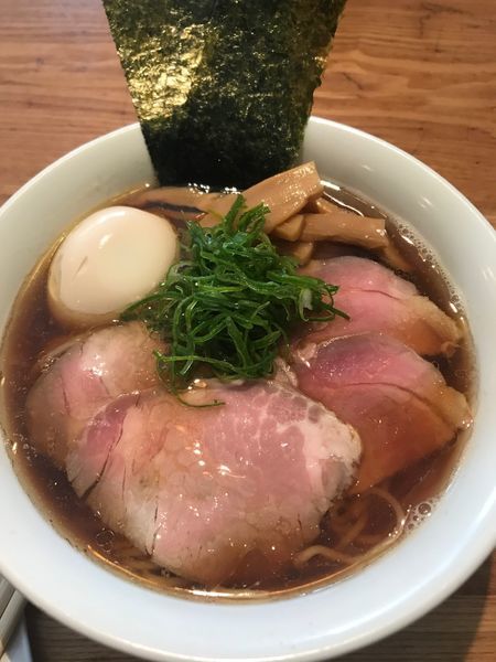 「全部乗せ醤油（大盛）」@麺や渦雷UZURAIの写真