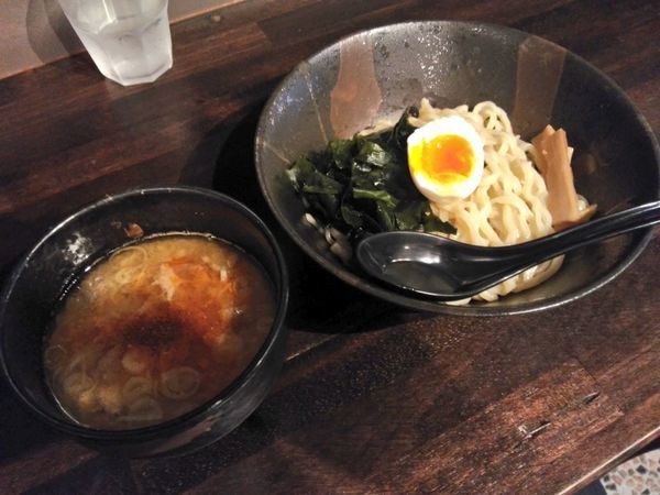 「辛味噌豚骨つけ麺」@麺屋 きくちの写真