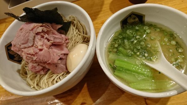 「特製真鯛つけ麺(1050円)」@真鯛らーめん 麺魚の写真