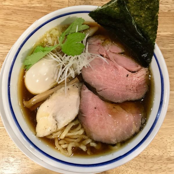 「特製中華そば（醤油）¥1030円」@手打式超多加水麺 ののくらの写真