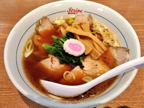 「期間限定 長岡生姜醤油」@ストライプ ヌードルズの写真