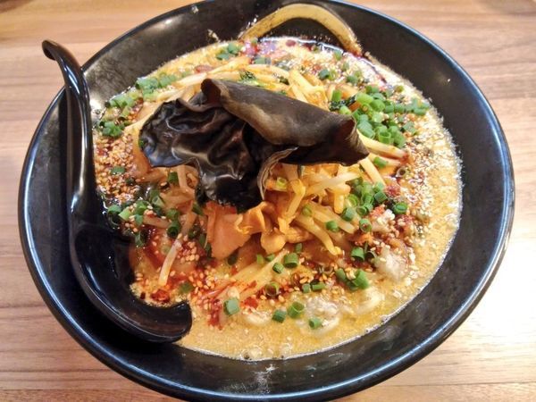 「期間限定 豚キム担々麺」@琉球島豚 麺屋なりよしの写真