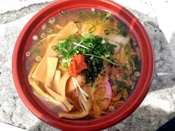 「フードフレア出店限定 あっさり味噌中華そば」@中華そば ぬーじボンボン メンデスの写真