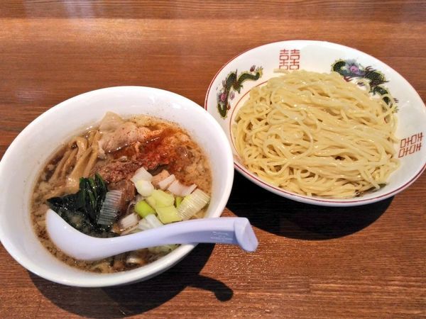 「期間限定 肉汁つけそば」@ストライプ ヌードルズの写真