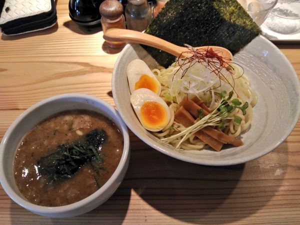 「梅つけ麺」@麺恋 まうろあの写真