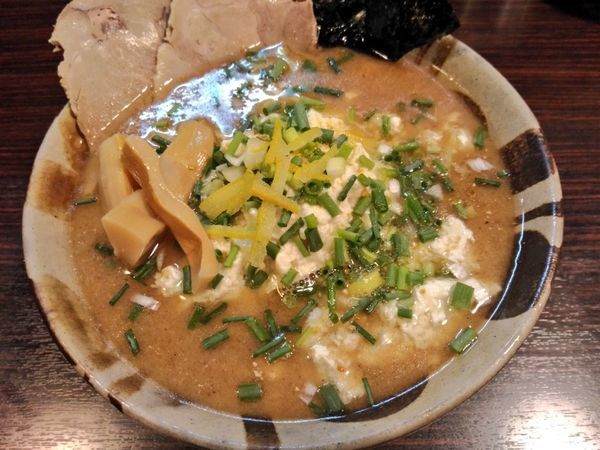 「期間限定 魚介豚骨ゆし豆腐らぁめん 柚子仕立て」@麺道 くろとんの写真