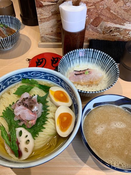 「金目鯛のつけそば」@寿製麺 よしかわ 西台駅前店の写真