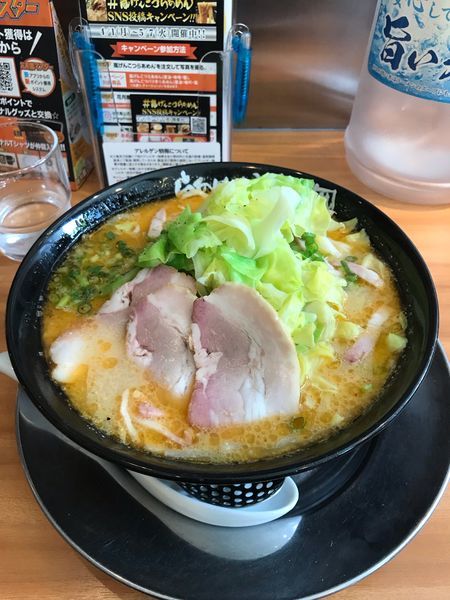 「黄金の味噌チャーシューメン」@らあめん花月嵐 東高円寺店の写真