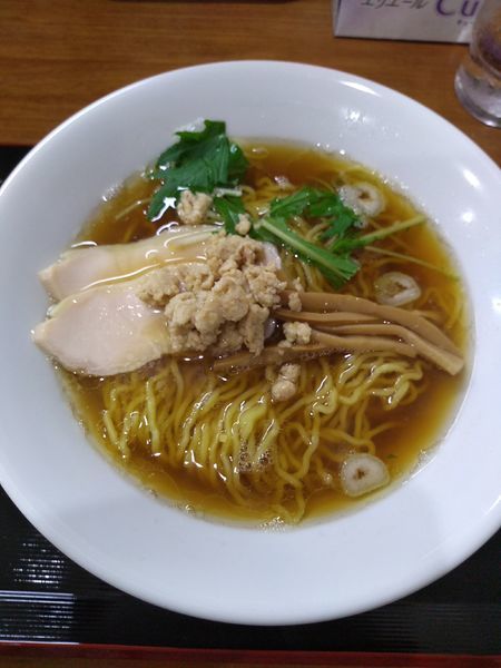 「中華そば 600円」@中華そば&親子丼 けのひの写真