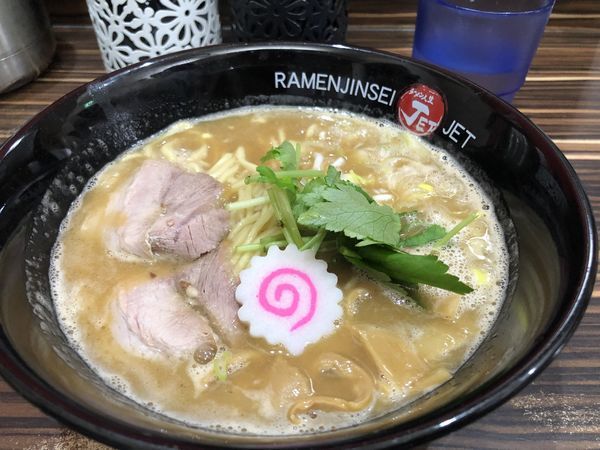 「鶏煮込みそば」@ラーメン人生 JET 福島本店の写真