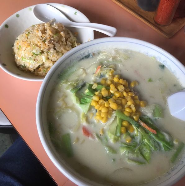 「豆乳セット」@札幌ラーメン ノサップの写真