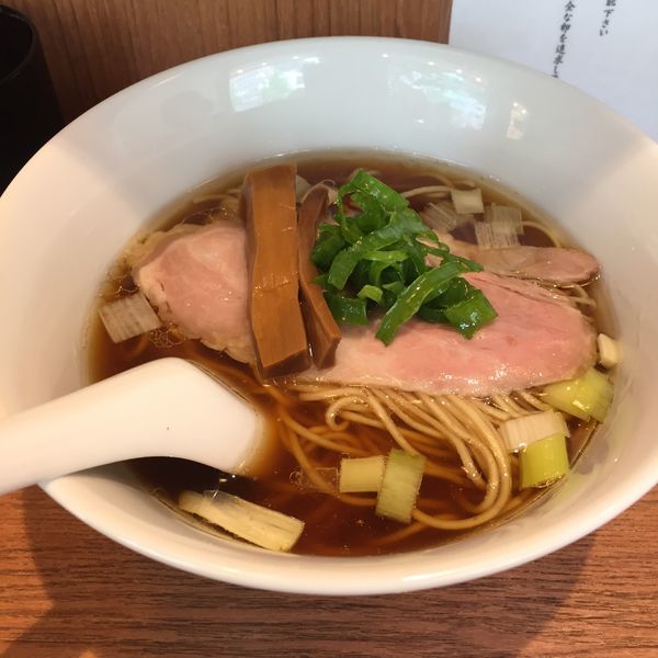 「鶏そば」@鶏そば 煮干そば 花山の写真