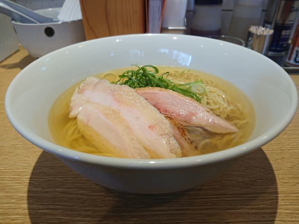 「地鶏そば(塩)」@麺屋 一燈の写真