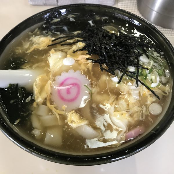 「かき玉（￥580）」@手打ちうどん さぬきや 穴守支店の写真