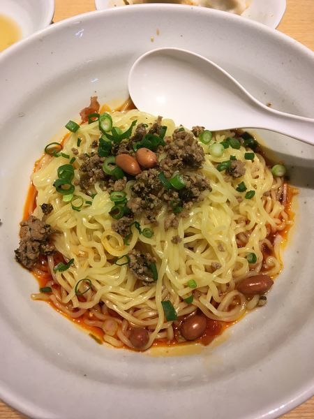 「汁なし坦々麺」@栄児家庭料理 サンシャインシティ店の写真