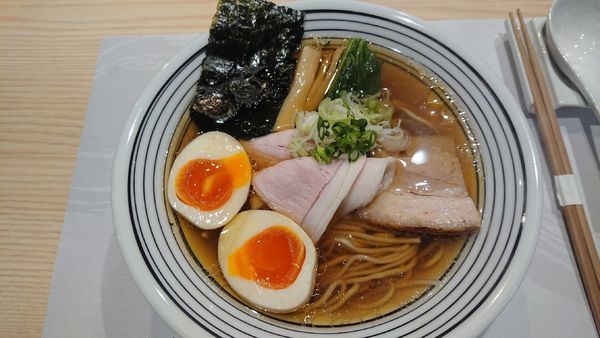 「味玉中華蕎麦　900円」@清湯醤油 ほし乃の写真