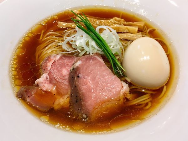 「☆味玉地鶏としじみの中華蕎麦 醤油☆」@宍道湖しじみ中華蕎麦 琥珀 東京本店の写真