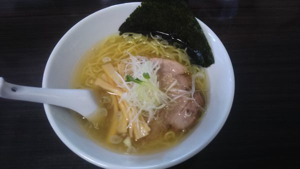 「中華そば塩 680円」@塩結びの写真