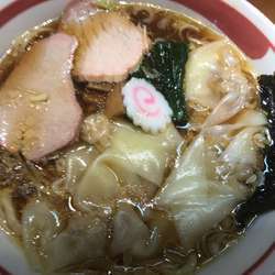 わんたん麺750円+味玉100円