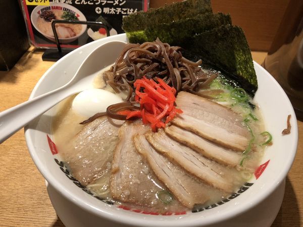 「博多流(ながれ)スペシャルとんこつ」@IPPUDO RAMEN EXPRESS アスティ岐阜店の写真