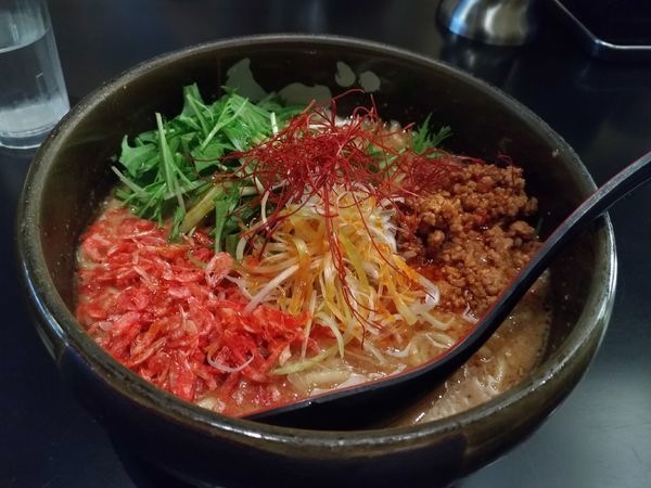 「濃厚ごまみそ担々麺」@東京スタイルみそラーメン ど・みそ ららぽーと豊洲店の写真