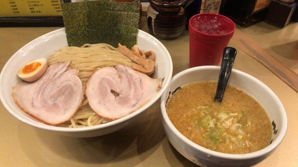 「カレーつけ麺 大盛」@超ごってり麺 ごっつ 秋葉原店の写真
