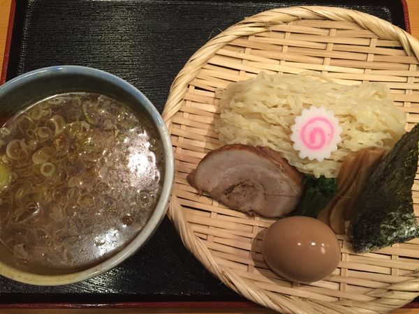 「つけそば＋づけ玉子」@味処 むさし野の写真