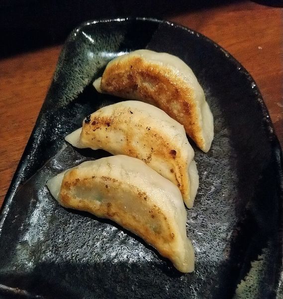 「餃子3個&ライスセット 300円」@麺屋 天王 二号店の写真