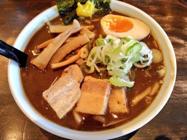 「期間限定 ど煮干しらーめん」@つけ麺 ジンベエの写真