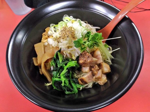 「期間限定 にぼにぼまぜそば」@和風らーめん はるやの写真