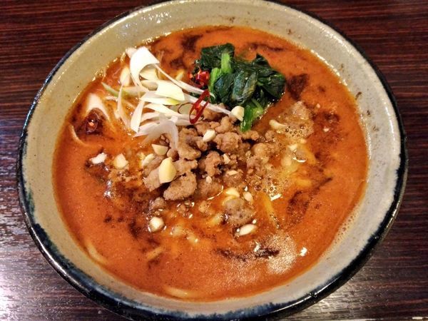 「周年祭限定 濃厚担々麺」@麺道 くろとんの写真