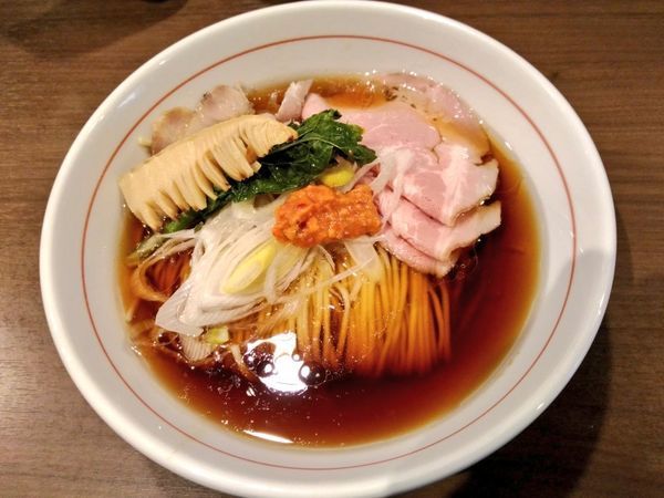 「八咫烏×坂本01 コラボラーメン」@八咫烏の写真