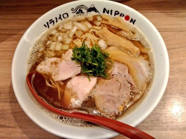 「煮干中華そば」@ソラノイロ NIPPONの写真